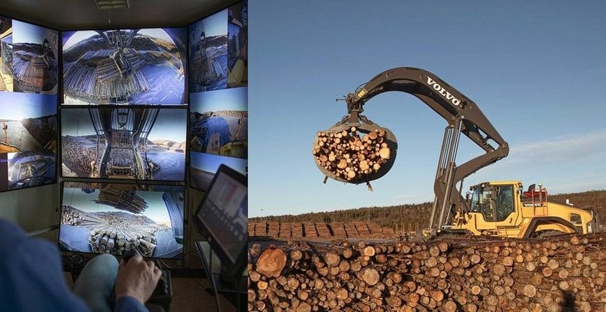 VOLVO CE TESTS WORLD’S FIRST HIGH-LIFT TELE-OPERATION OVER 5G